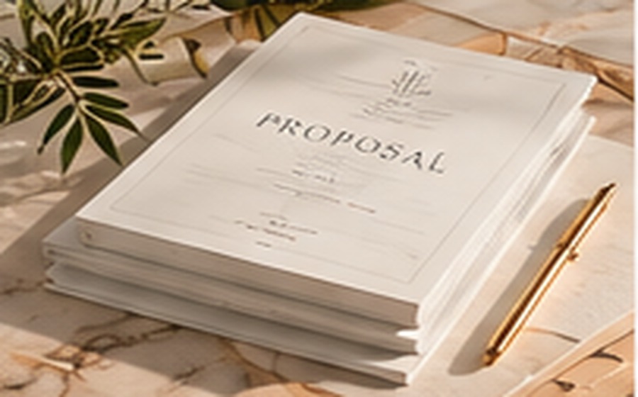 Professionally prepared proposal documents